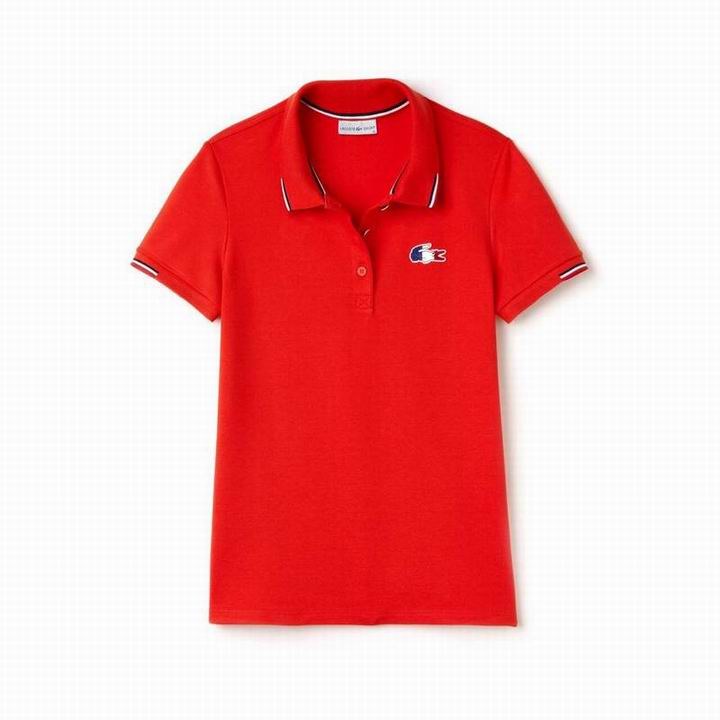Lacoste short lapel T woman S-2XL-068